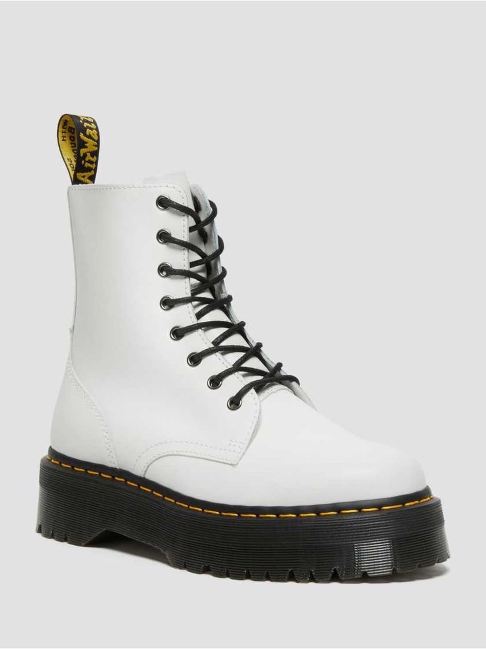 Dr. Martens White Jadon Platform Boots Women’s Size US 7 EU 38